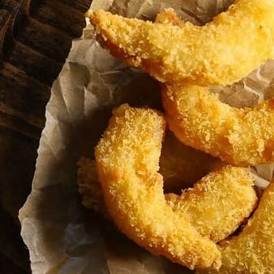 Креветки в панировке M в Место bistroШаверма в кляре по цене 359 ₽
