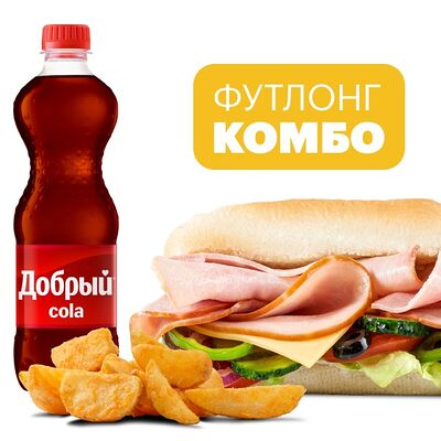Комбо Мелт 30 cм в Subway по цене 900 ₽