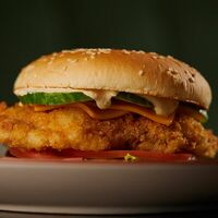 Бургер с жареной куриной грудкой в Menthol