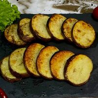Картофель на углях в Шашлычная долина