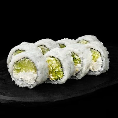 Ролл с огурцом и сыромв Sushi please по цене 635 ₽