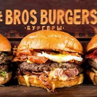 Логотип Bros Burgers