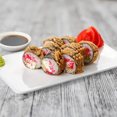 Ролл жареный с креветкой в Окинава Гурмэ по цене 799 ₽