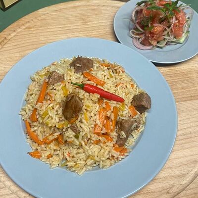 Плов узбекский в Самарканд халял по цене 340 ₽