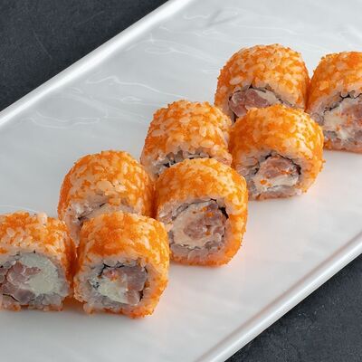 Ролл Масаго в CRAZY SUSHI по цене 497 ₽