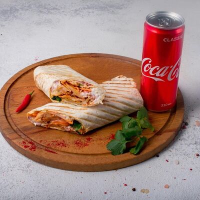 Комбо Донер и Coca-Cola в Istanbul Shef Doner по цене 420 ₽