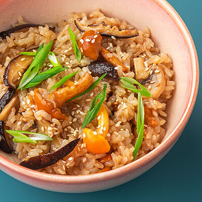 Тяхан с миксом грибов в Сушилка по цене 350 ₽