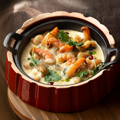 Чкмерули с креветкой в ЮжанеГорожане по цене 878 ₽