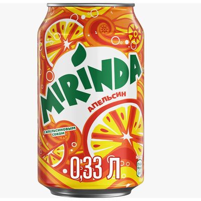 Mirinda Железная банка в Шаурма для Гурманов по цене 154 ₽