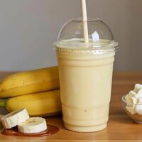 Творожно-банановый шейк в ПоЛюбви