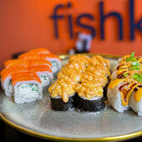 Логотип Фишка суши