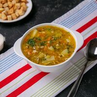 Рассольник со сметаной в Светлая пекарня