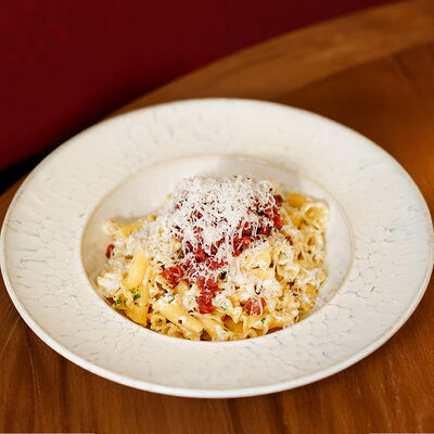 Качо э пепе с тартаром из ягненка и сыром пекоринов Brera по цене 920 ₽