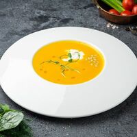 Тыквенный суп с домашним сыром в Щепка