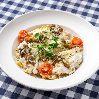 Паста с белыми грибами в Trattoria Caffe Del Sole по цене 360 ₽