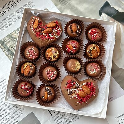 Шоколадный экстаз M в Клубника в шоколаде VeryBerryLab по цене 3190