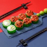 Запеченные грибы в Sekai Суши