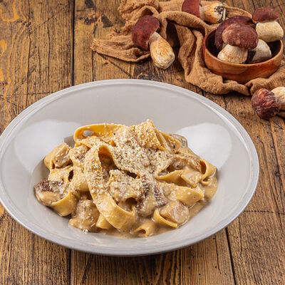 Паппарделле с белыми грибами в Сыроварня по цене 890