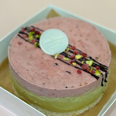 Бенто-мороженое Фисташка-малинав GelaTiAmo по цене 1250 ₽