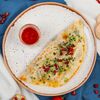 Кутаб с томатами, сыром и зеленью в Фаэтон по цене 190