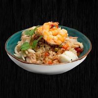 Рис с морепродуктами в Вкус кафе