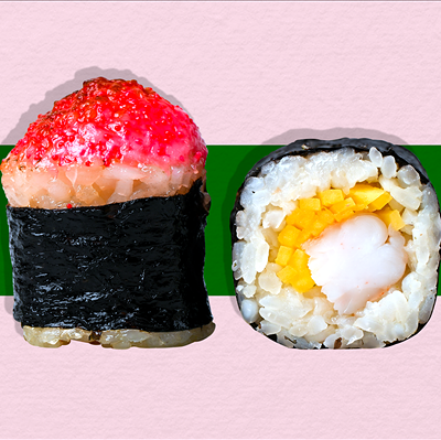 Запеченая креветка в Rolls & Bowls по цене 390 ₽