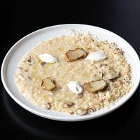 Ризотто с белыми грибами и трюфелем в STG CAFE