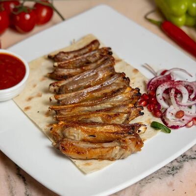 Бараньи ребрышки в Кавказский аппетит по цене 510 ₽