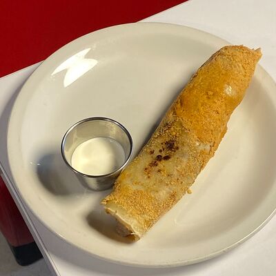 Блинчики с курицей, грибами и сыром в Буффет по цене 24 р.