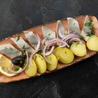 Сельдь с картофелем в Пери Шашлыки