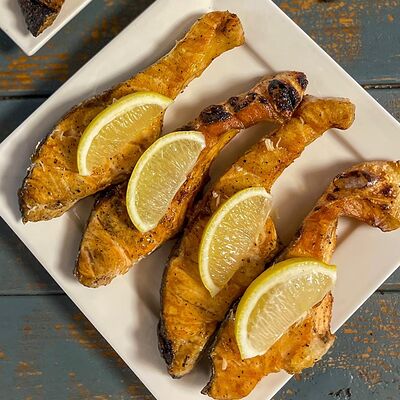 Семга на мангале в Генацвале по цене 650 ₽