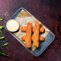 Сырные палочки в Slab BarПИЦЦА БУРГЕРЫ СТЕЙКИ