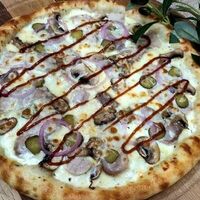 Свинина с грибами в Пицца Olive
