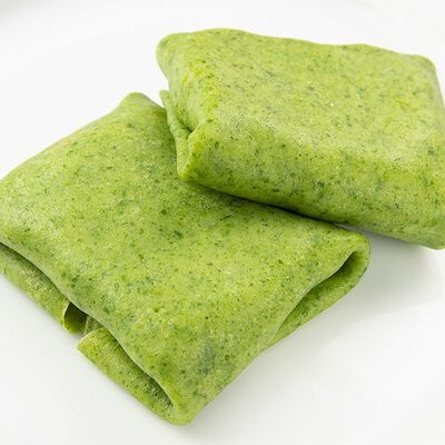 Шпинатные блины с курицей в Фитнес меню по цене 335 ₽
