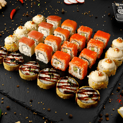 Новогодний в Жиши суши по цене 1498 ₽