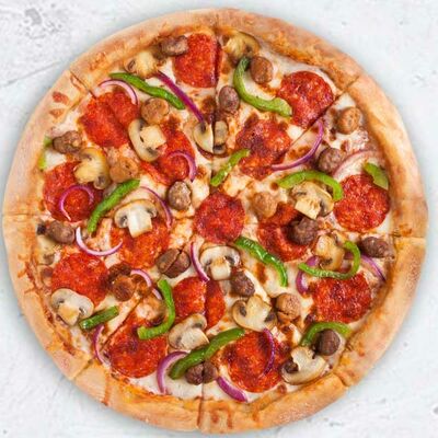 Пицца Хат Суприм Пицца 23 см на традиционном тесте в Pizza HeartPizza Hut по цене 419