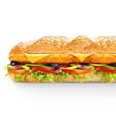 Сэндвич Мега чикен в Subway по цене 660 ₽