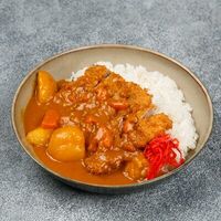 Катцу карри с курицей в Japan Corner