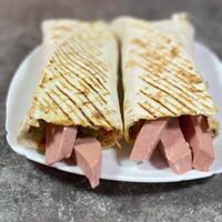 Шаверма в лаваше Барбекю с колбасками в Шаверма Big 1