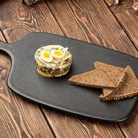 Форшмак из скумбрии с перепелиным яйцомв Паб 357