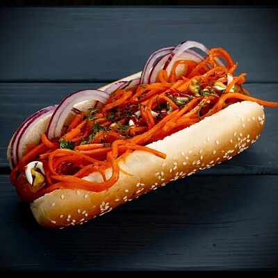 Хот-дог в Hot Pizza по цене 370 ₽