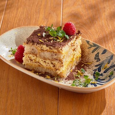 Тирамису лимончелло в Russo Italiano по цене 650 ₽