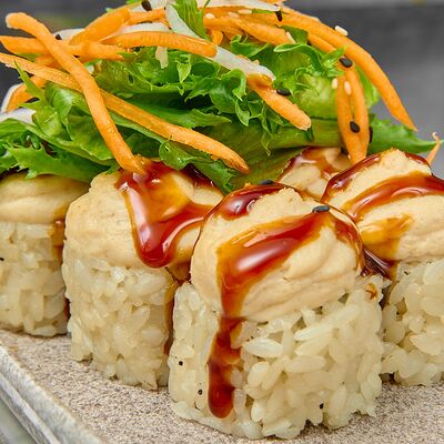 Запеченный с чикен шапкой в 96 азиаток по цене 625 ₽