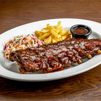 1/2 ребрышки под азиатским соусом в T.G.I. Friday's