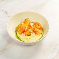 Картофельное пюре с чипсами в Бинхартс