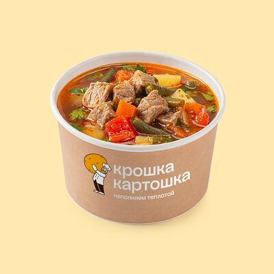 Шурпа с говядиной (большая порция) в Крошка Картошка по цене 339 ₽