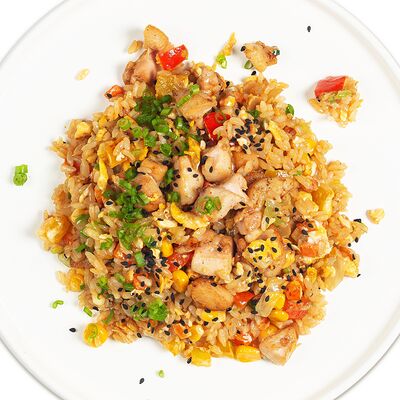 Тяхан с курицей в Итальянская Пиццерия по цене 509 ₽