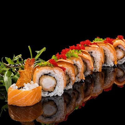 Ролл сяке эби фурай в Чентуриппе по цене 855 ₽