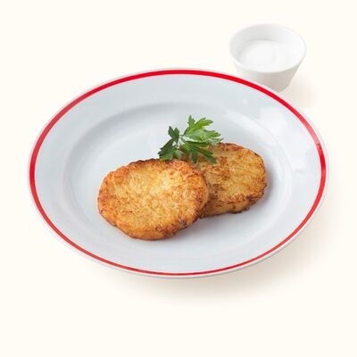 Драники со сметаной в Пироговый Дворик по цене 269 ₽