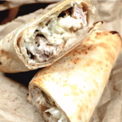 Донер со свининой ( Итальянская шаурма со свининой) в Пиццерия Перчик по цене 345 ₽